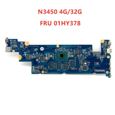 Placa madre CPU N3450 4G/32G 01HY378 para Lenovo Thinkpad Yoga 11E 4ta generación 20HX Foto 1 de 4