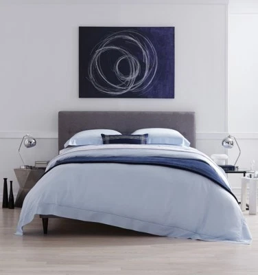 SÁBANA BAJERA ITALIA SFERRA FIONA ALGODÓN SATÉN COLOR SÓLIDO / BOLSILLO PROFUNDO 17" Foto 1 de 3