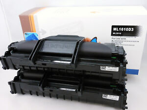 2pK ML1610D3 Toner Cartridge for Samsung ML2010 ML-2570 ML2510 ML-2571 ML1610D3