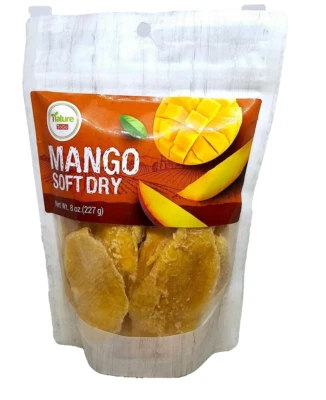 Nature ToGo MANGO Premium Quality Soft Dried Real Fruit 16 oz - Image 1 of 3