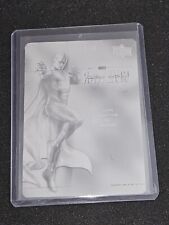 2022 UD Marvel Allure Paul Bettany as Vision Character Poster Printing Plate 1/1