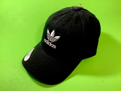 Gorra ADIDAS para mujer OSFW Fit Snapback talla única negra con blanco 100 % algodón Foto 1 de 4