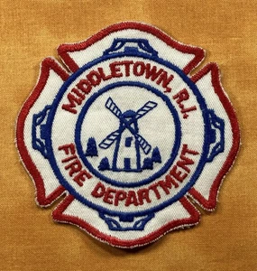 Middletown Rhode Island Fire Dept Patch - Bild 1 von 1