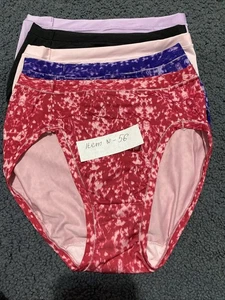 5er Pack Hanes X-Tem Damen Slips Größe 5/S (36-37") (n#56) Mikrofaser Cool - Bild 1 von 6