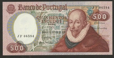 1979 (82)  PORTUGAL 500 ESCUDO NOTE UNC - Image 1 of 2