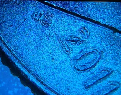 2011 D Roosevelt Dime 👀 DDO DDR Die Crack + Chip Full Bands + Torch - Rare Coin - Image 1 of 4