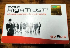 Original Evolis High Trust, R3411 YMCKO Farbband, 100 Druckkarten neu versiegelt - Bild 1 von 4