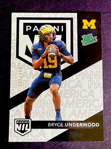 2025 Panini The National Silver Pack Bryce Underwood Rating Prospect #d 347/499 - Bild 1 von 2
