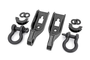 Rough Country Tow Hook Shackle Mount Kit for 2009-2020 Ford F-150 - RS158 - Picture 1 of 8