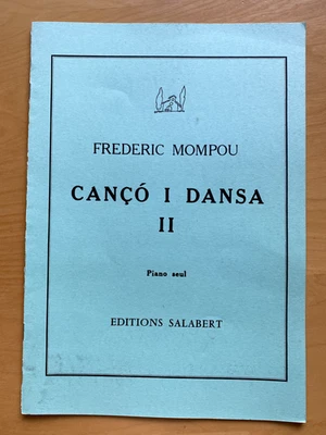 Mompou Canco Y Dansa 2 - Изображение 1 из 3