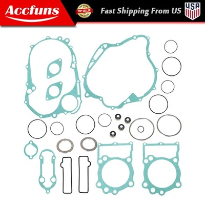 Juego de juntas de motor aptas para Yamaha XV750 XV750M Virago 1981-1997 Kit parte superior inferior Foto 1 de 4