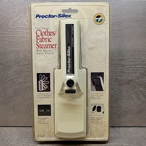 Proctor Silex Clothes Fabric Steamer with Travel Pouch Vintage E1131 SEALED - Picture 1 of 7