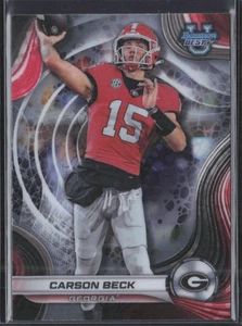 2024 Bowman's Best University Football Karten - Ihre Auswahl - KOSTENLOSER VERSAND - Bild 1 von 5