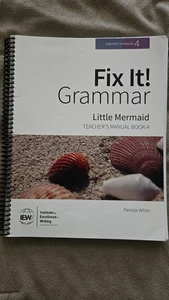 Fix It! Grammar Little Mermaid Teacher's Manual Book 4, 3rd Edition - Picture 1 of 3