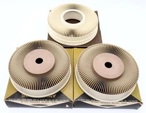 Lot of 3 Rotary Carousel Slide Trays Yankee S-100 & Sawyer - Picture 1 of 7