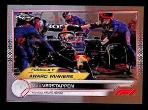 Max Verstappen 2022 Topps Chrome Formula 1 #196 Red Bull Racing - Picture 1 of 2