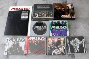SET x9 MBLAQ Korea Japan CD Mona Lisa your Luv Baby u Just BLAQ NO PHOTOCARD - Picture 1 of 11