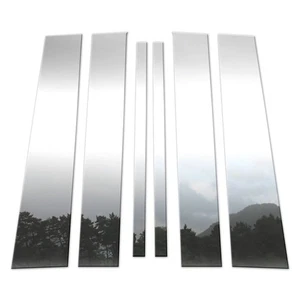 6Pc Chrome Pillar Post Trim For 05-16 Nissan Armada - Bild 1 von 6