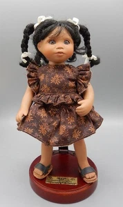 Barton's Creek Gail McCardle Porcelain Girl Doll Kizzy 8" - Picture 1 of 12