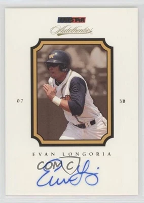 2007 TRISTAR Autothentics Auto Evan Longoria #69 Auto - Image 1 of 2