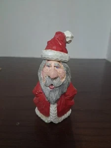 Vintage Weihnachtsmann geschnitzte Figur 1998 - Bild 1 von 10