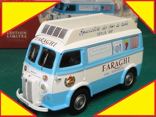 CORGI HERITAGE 1/43 FOURGON PEUGEOT D3A VINS SUPERIEURS FARAGHI EX70629 - Photo 1/1