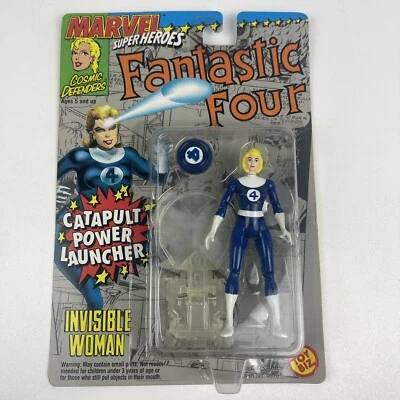Figura de acción Marvel Super Heroes Invisible Woman escala 3,75", ToyBiz 1994 Foto 1 de 4