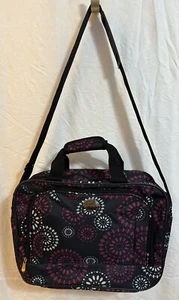Jetstream Borsa a Tracolla Bagaglio 14” x 10” x 5” Nero Fushia Bianco - Foto 1 di 8