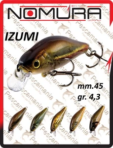 Artificiale spinning hardbait Nomura IZUMI mm.45 gr.4,3 suspending - Picture 1 of 14