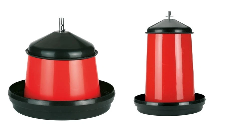 Futterautomat 15 und 27 Liter Hühner Enten Gänse Geflügel Futtertrog Automat - Bild 1 von 1