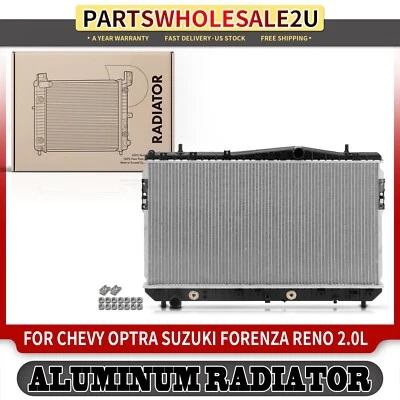 Radiador con enfriador de aceite para Chevrolet Optra Suzuki Forenza Reno L4 2,0 L transmisión automática Foto 1 de 4
