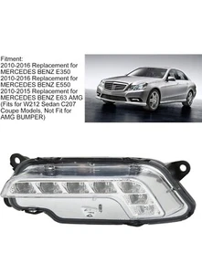NEW Left Daytime Running Light Fog Lamp For Benz W212 E300 E350 E500 E550 09-13 - Bild 1 von 8