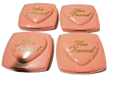 Lote de (4) Too Faced Love Flush ~ 16 horas rubor - BABY LOVE - tamaño mini/viaje Foto 1 de 4