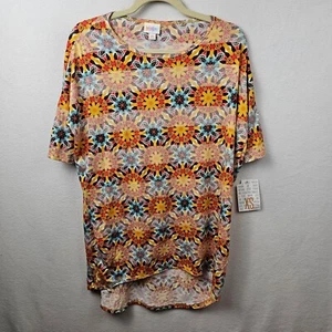 LulaRoe Shirt Woman’s Size XS Multicolor Irma NWT - Picture 1 of 7