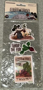 Disney EPCOT Flower & Garden Set of 3 Craft Embroidered Patches Mickey Mouse. - Picture 1 of 5