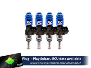 1200cc Fuel Injector Clinic Injector Set For Top-Feed Converted 04-06 STI High-Z - Picture 1 of 1