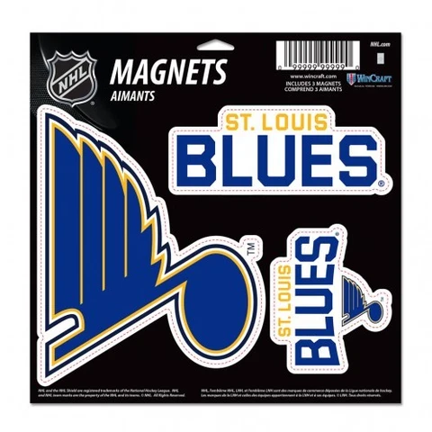 St. Louis Blues Vinyl Magnet 11" x 11" Cover