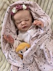 OOAK Reborn Baby GIRL Doll SAVANNAH was Journey Laura Lee Eagles COMPLETED COA