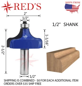 Tideway Carbide Pro WL1449 2" DIA Classic Ogee 1/2" shank router bit - Picture 1 of 1