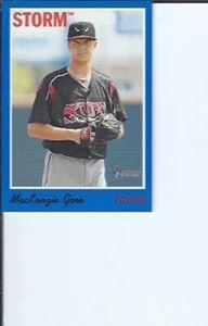 MacKenzie Gore 2019 Topps Heritage Minors Blue Parallel #ed / 99 - Picture 1 of 2