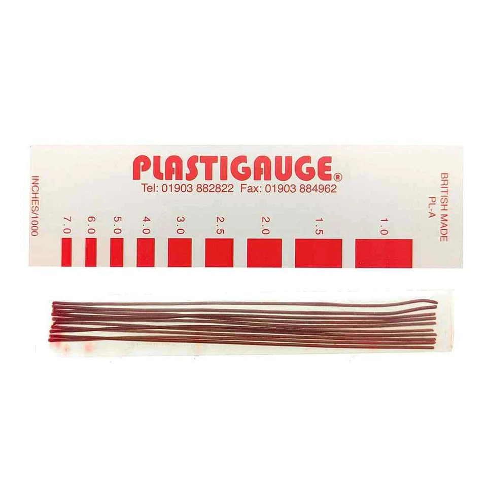 Plastigauge PL-A Precision Bearing Clearance Gauges Red - Image 1 of 1