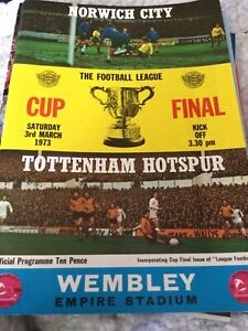 1973 League Cup Final Norwich City V Spurs