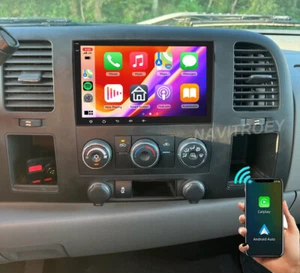 8" Carplay For GMC Yukon Acadia Chevy Silverado Sierra Car Stereo Radio 2+64GB - Picture 1 of 23
