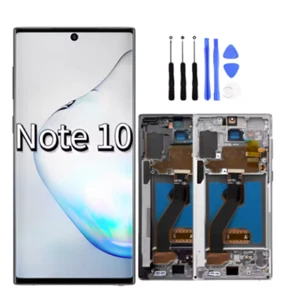 Pantalla LCD Pantalla Táctil con Marco Para Samsung Galaxy Note10 N970 Repuesto - Imagen 1 de 4