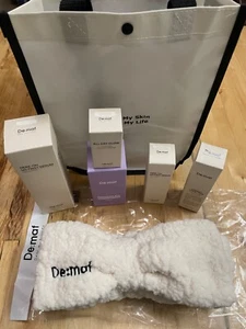 Korean Skin Care Beauty Facial Boutique De:maf set 7 with headband and bag $150 - Picture 1 of 2