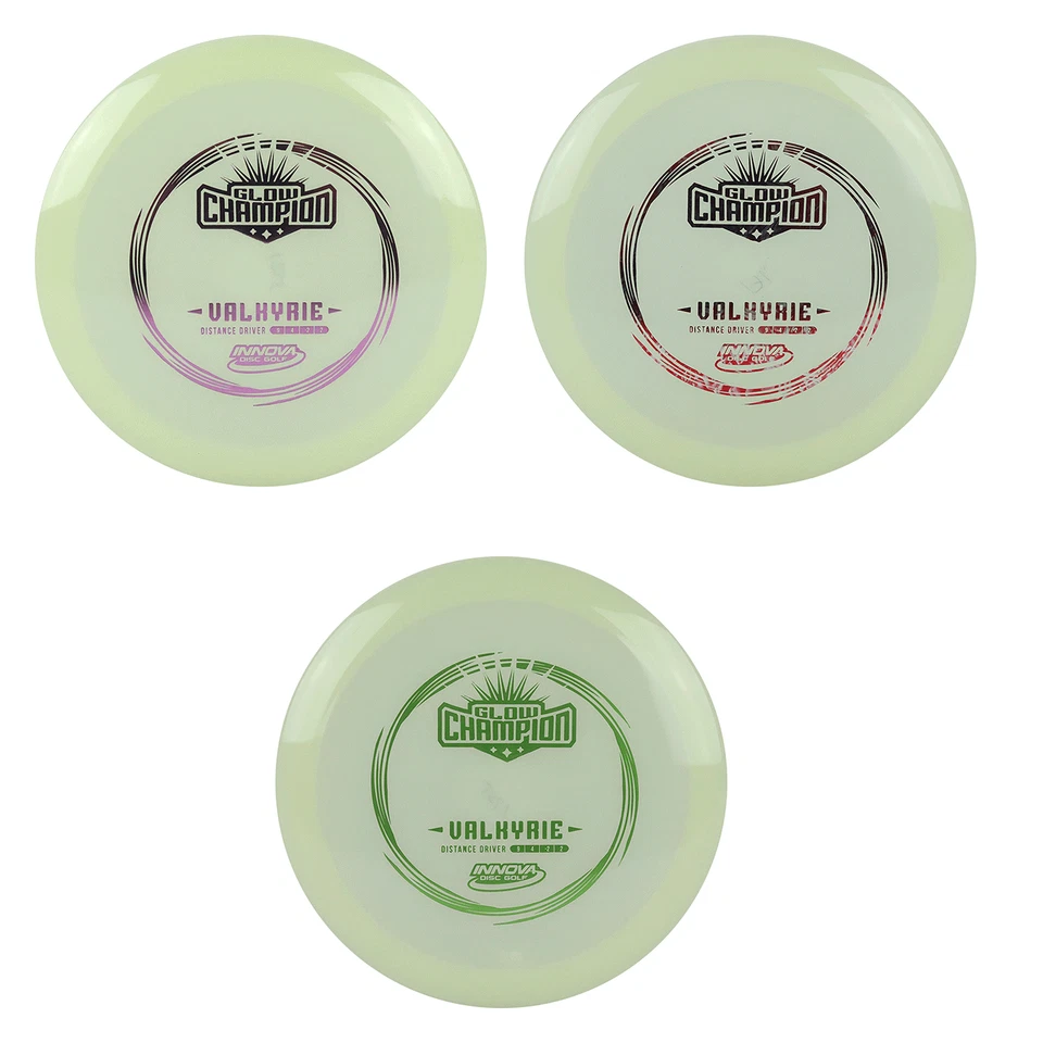 Innova Disc Golf Champion Glow Valkyrie Distance Driver 9/4/-2/2 - Choose Exact - Image 1 of 1