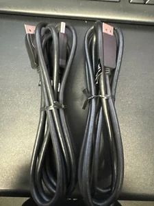 2x Original Samsung DisplayPort Monitor TV Kabel Stecker auf Stecker - Bild 1 von 2