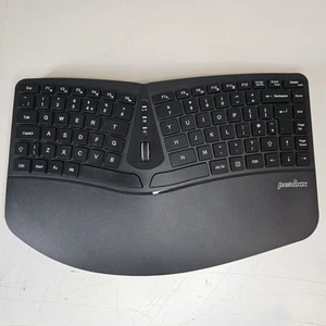 Perixx Periduo-605, kabellose ergonomische Kombination aus geteilter Tastatur und vertikaler Maus, - Bild 1 von 12