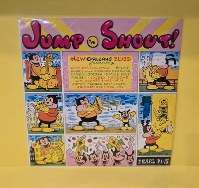 Various - Jump 'n Shout; New Orleans Rhythm & Blues - 1989 - PL-15 - New - Image 1 of 2
