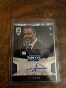 2015-16 Panini Threads Voices of the Game /199 Rick Fox #VG-RF Auto - Picture 1 of 2